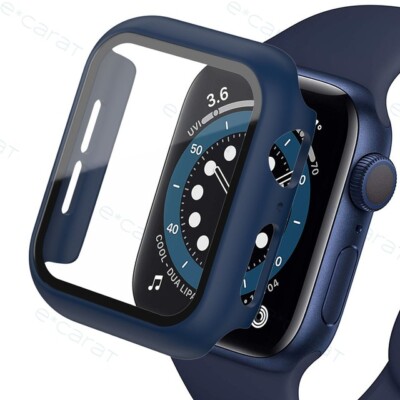 For Apple Watch 2/3/4/5/6/7/SE Case Screen Protector Cover 38/40/42/44/41/45/49