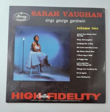 Sarah Vaughan Sings George Gershwin Volume Two 2  Mercury MG 20311 [LP VINYL] G+