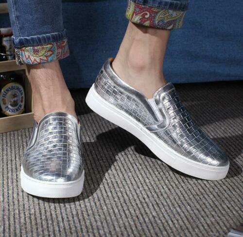 Santoni Botanist Loafers Shoes Metallic Silver Men\'s 41 US 8 Santoni Botanist Loafers Shoes Metallic Silver Men main image 3