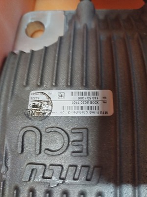 MTU ECU8 engine control unit P/N X00E50207401