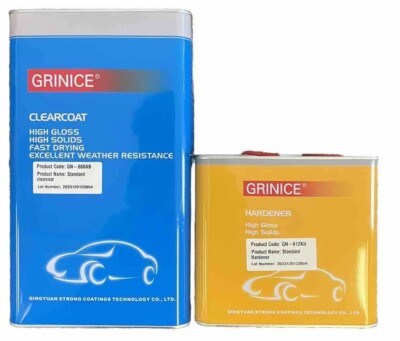 HIGH SOLIDS & HIGH GLOSS EURO CLEARCOAT WITH MEDIUM ACTIVATOR (7.5 LITER)