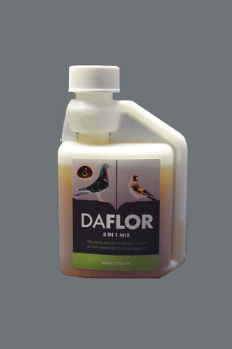 Daflor 3in1 Mix 250ml Fermentationsprodukt Zimt Tauben Vögel Darm Atemwege Kot - Bild 1 von 3