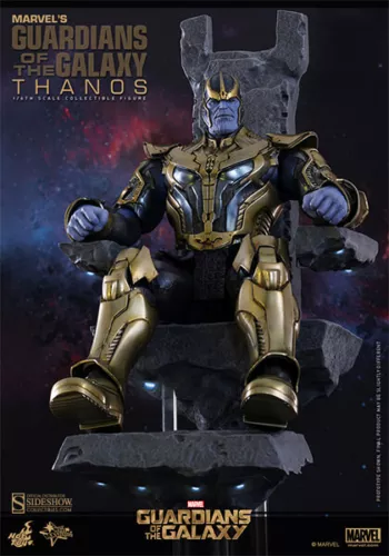 Figura Thanos on Throne 1/6 Guardianes de la Galaxia Marvel MMS280 12" Hot Toys