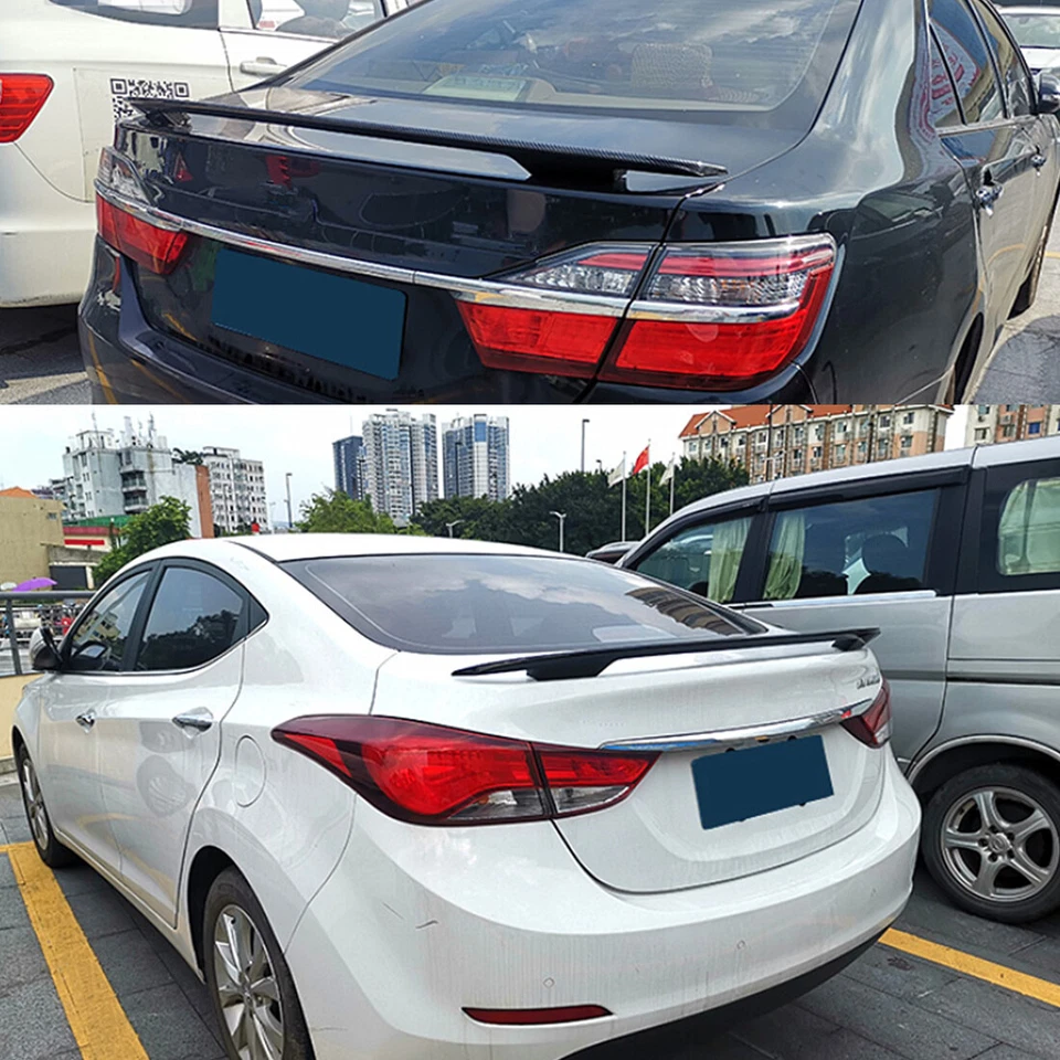 Gloss Black Universal Fit For 1998-2004 Buick Regal Rear Trunk Lip Spoiler Wing - Image 3 of 4