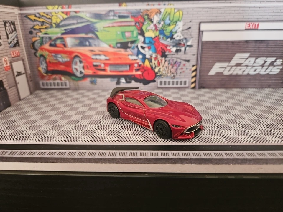 Majorette Vision Gran Turismo Infiniti Concept Редкая красная Комбинированная почтовая отправка Как новая - Изображение 2 из 4