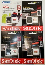 SanDisk 256GB 512GB Ultra Extreme Micro SD SDXC TF Class10 UHS-1 Memory Card