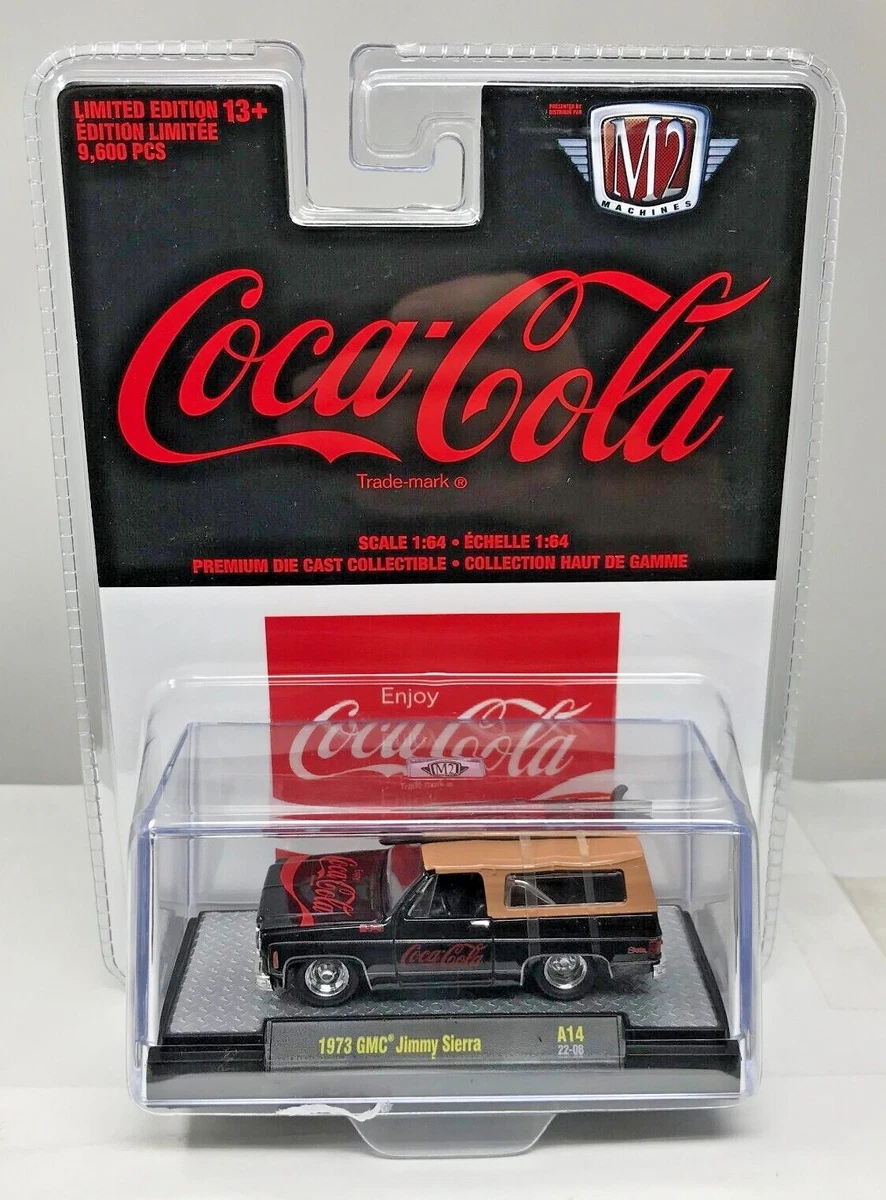 M2 MACHINES 2022 COCA COLA 1973 GMC JIMMY SIERRA A14 22-08 SG
