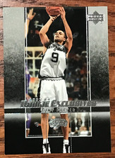2003-04 UPPER DECK ROOKIE EXCLUSIVES TONY PARKER CARD #32-OCT010. rookie card picture