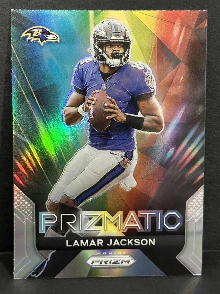 2023 Panini Prizm NFL Baltimore Ravens Prizmatic Lamar Jackson