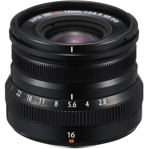 Fujifilm XF16mmF2.8 R WR - APS-C Wide Angle Prime Lens for Fujifilm X Mount