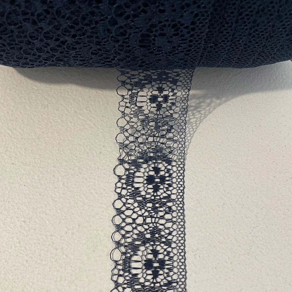 NEW! 5yds (4.57m) Lace 38mm Wavy Bilateral Trim vintage sewing wedding #2531 - image 2 of 4