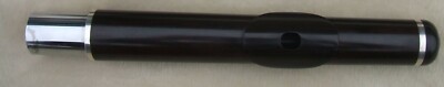 Professional Ebony Flute Head Cupronickel Head joint D 19.8mm Handmade