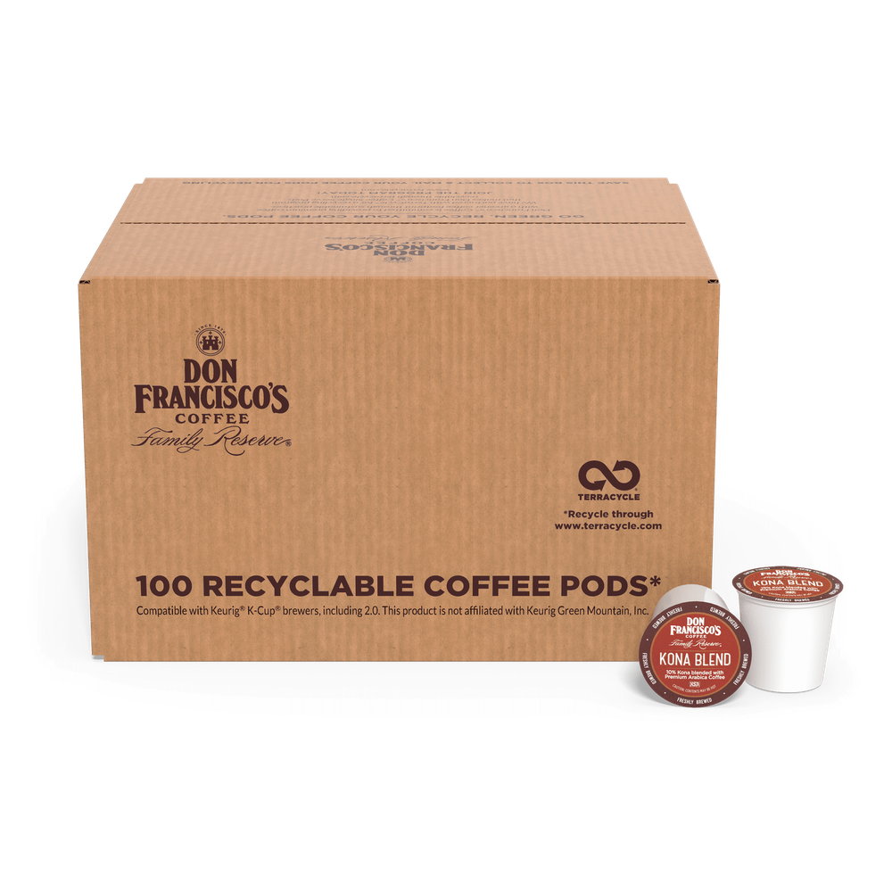 Don Francisco's Coffee Kona Blend Medium Roast K-Cup Coffee 