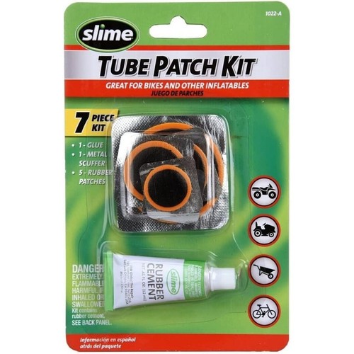 Slime Seven Piece Bike Inner Tube Patch Kit - 1022-A - Picture 3 of 3