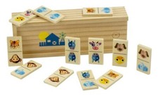 Science4you Domino in Legno del Mondo Animale - Gioco del Domino per Bambini in 