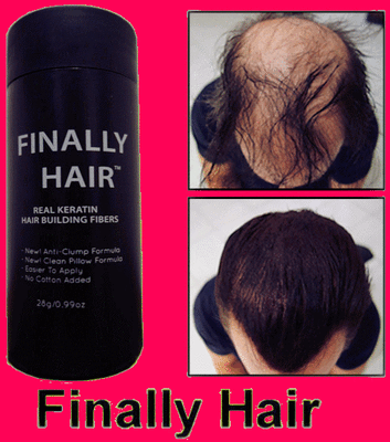 Hair Fibers Conceal Hair Loss Thinning Hair Balding Areas Keratin
