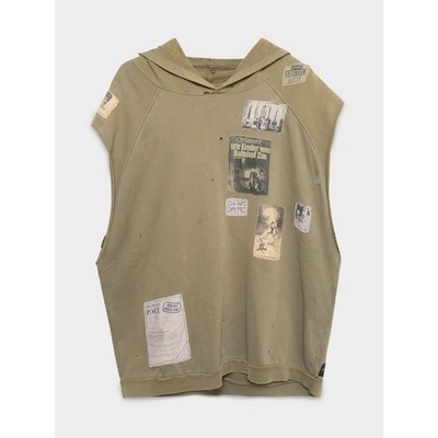 Raf Simons SS01 'Riot' Sleeveless Hoodie