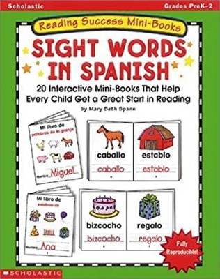 Sight Words in Spanish : 20 Interactive Mini-Books That Help Ever