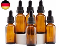 Pipettenflasche 30Ml, Apothekerflasche Braunglas Mit [Dropper Pipette Glas],