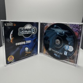 Phantasy Star Online Sega Dreamcast 2001 CIB W/ Sonic Adventure 2 Demo