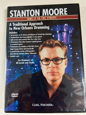 Stanton Moore Take it to the street DVD Trad. Approach to New Orleans OVP!