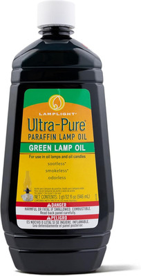 60013, Green Ultra-Pure Lamp Oil, 32-Ounce