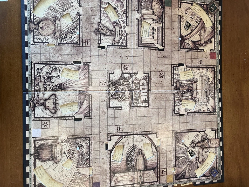 Hasbro Clue Wizarding World Harry Potter Edition Board Game Complete Open Box - Image 2 of 3