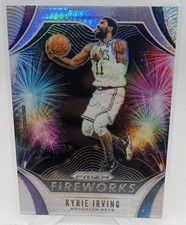 2019-20 Panini Prizm Fireworks - Kyrie Irving #9 Silver Hyper Prizm