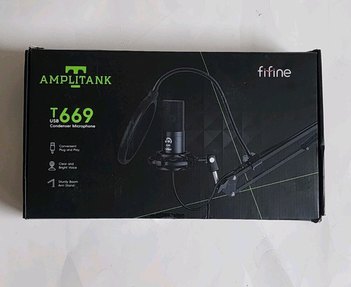 FIFINE Gaming, Streaming, Podcast, USB Microphone Kit Computer PC - Picture 1 of 3