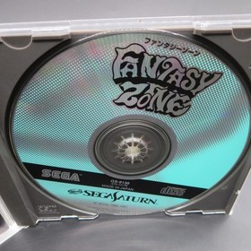 Fantasy Zone Sega Ages Sega Saturn with Spine Card and Manual Japanese