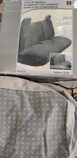 New Gray Truck Full Bench Universal Seat cover fit Ford Chevy dodge