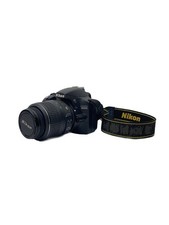 Nikon SLR Digital Camera DSLR D3200 18-55 VR Lens Kit Black Used
