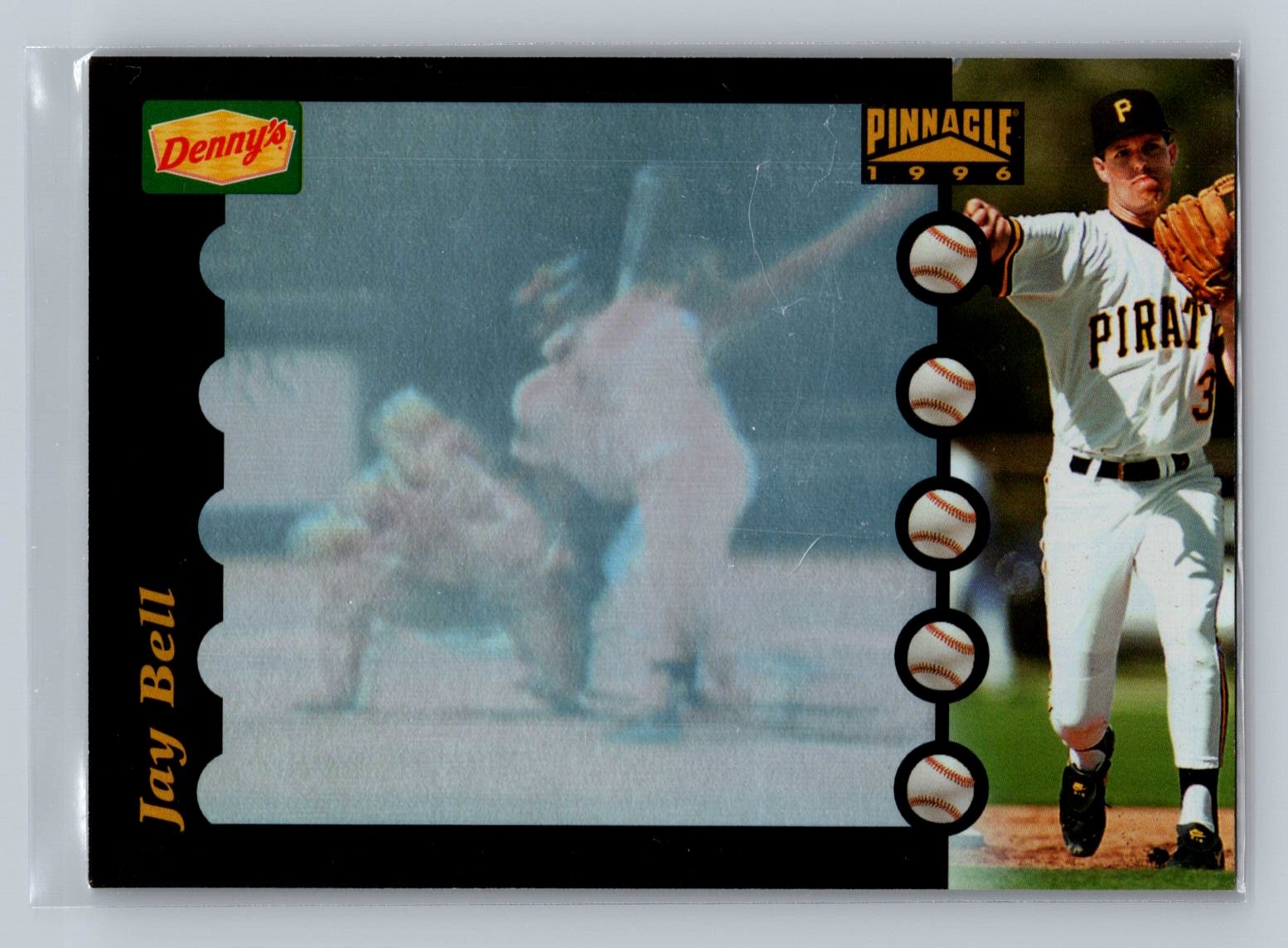 1996 Pinnacle Denny's Holograms Jay Bell #28