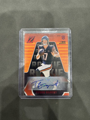 2023 Panini Zenith - Rookies Red Zone Autographs #195 Tyson Bagent