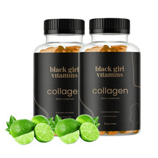 2-Pack Black Girl Vitamins Collagen Gummies - Daily Collagen Support -120Gummies