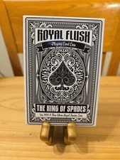 Solomon Islands 2025 Royal Flush King Of Spades 1 Oz Silver 