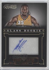 2012 Panini Timeless Treasures Glass Rookie 318/499 Kenneth Faried #205 Auto 9gu