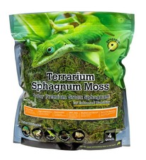 4 Quart Natural Green Sphagnum Moss for Terrarium Reptile Bedding Substrate