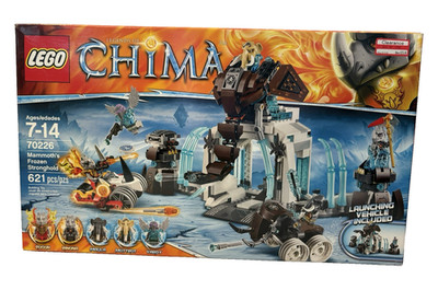 LEGO Chima 70226 Mammoth's Frozen Stronghold Brand New & Sealed Retired