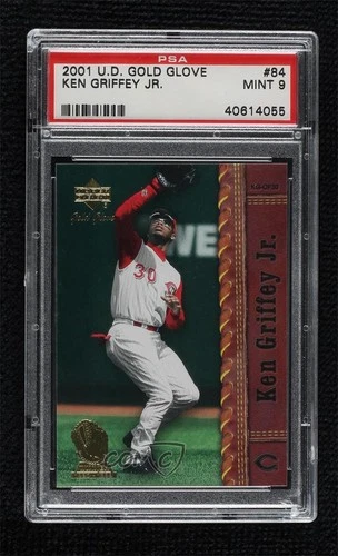 2001 Upper Deck Gold Glove Ken Griffey Jr #84 PSA 9 MINT HOF