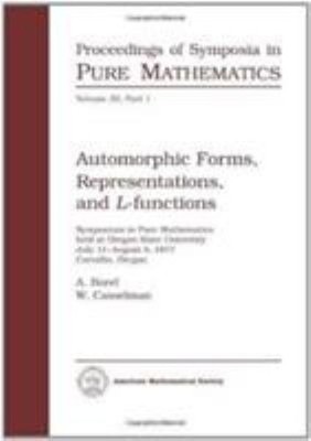 Automorphic Forms, Representations and L-Functions Paperback