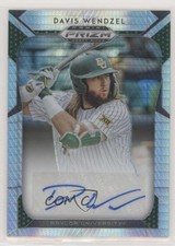 2019 Panini Prizm Draft Picks Auto Hyper Prizm 5/75 Davis Wendzel #65 Auto s3g
