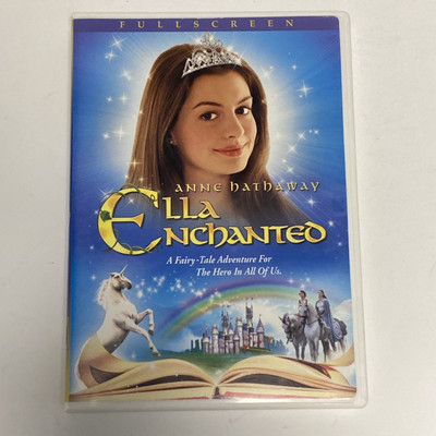 Ella Enchanted (2004 DVD) Anne Hathaway Fairy-Tale Adventure REAL PICTURES!!