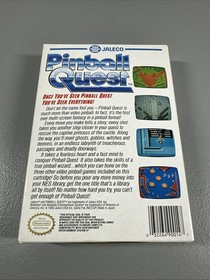 Pinball Quest Nintendo NES Game CIB Complete MINT Gold Seal