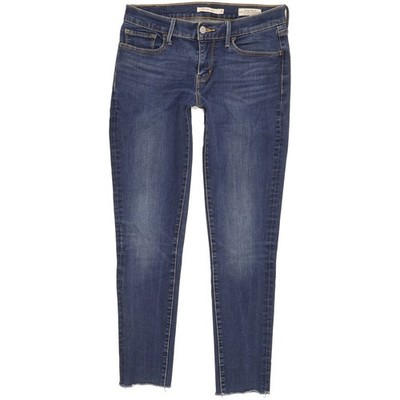 Levi's 710 Super Damen Jeans blau Skinny Slim Stretch W29 L27 (107711)