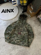 Napapijri Rainforest Anorak Hooded Coat Jacket size XS