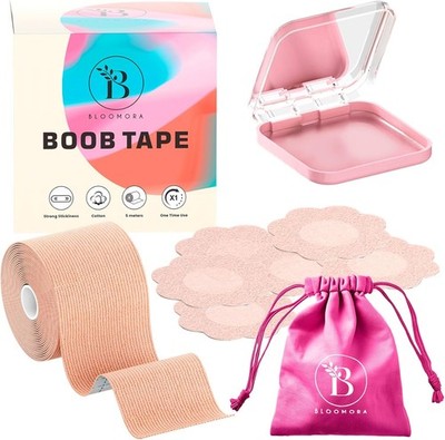 Boob Tape   Brust Tape Unsichtbar   Klebe BH Push Up für Frauen   Bodytape für