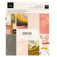 Heidi Swapp Paper Project Pad 7.5"X9.5" 83pc-Mountain