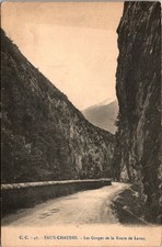 Postcard France Eaux-Chaudes Gorges Route de Laruns