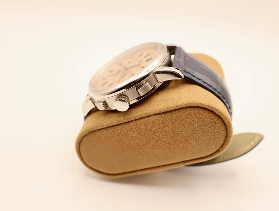 Custom American Made Automatic Watch Day Date Month Year Moon Phase - Image 2 of 4